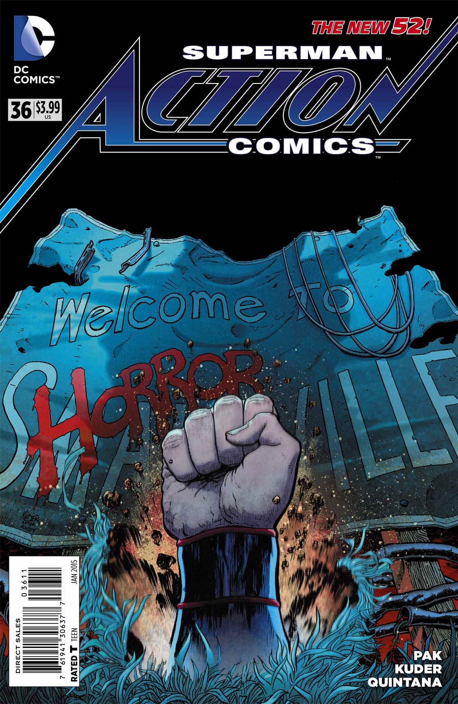 Action Comics Vol 2 #36 Cover A Regular Aaron Kuder Cover
