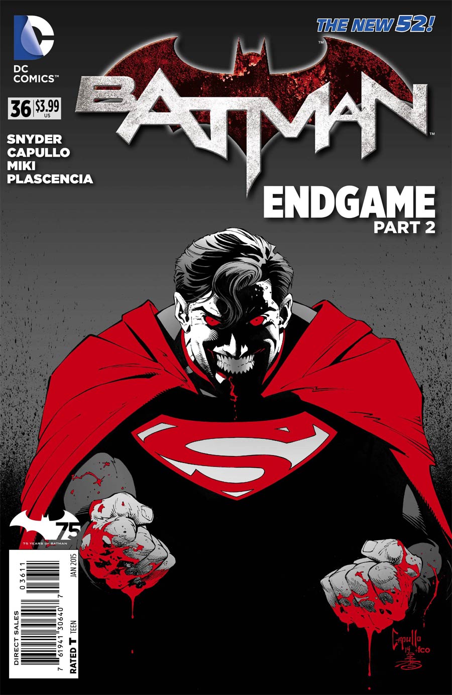Batman Vol 2 #36 Cover A Regular Greg Capullo Cover