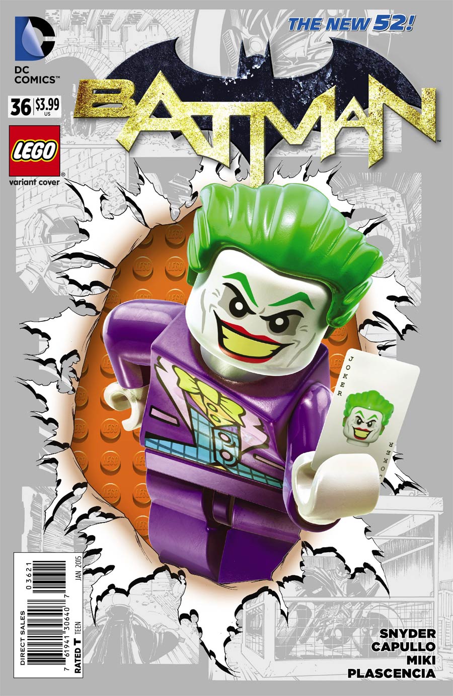 Batman Vol 2 #36 Cover B Variant DC Lego Cover
