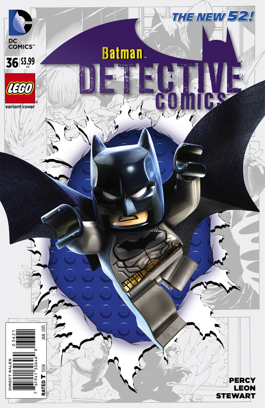 Detective Comics Vol 2 #36 Cover B Variant Lego Cover