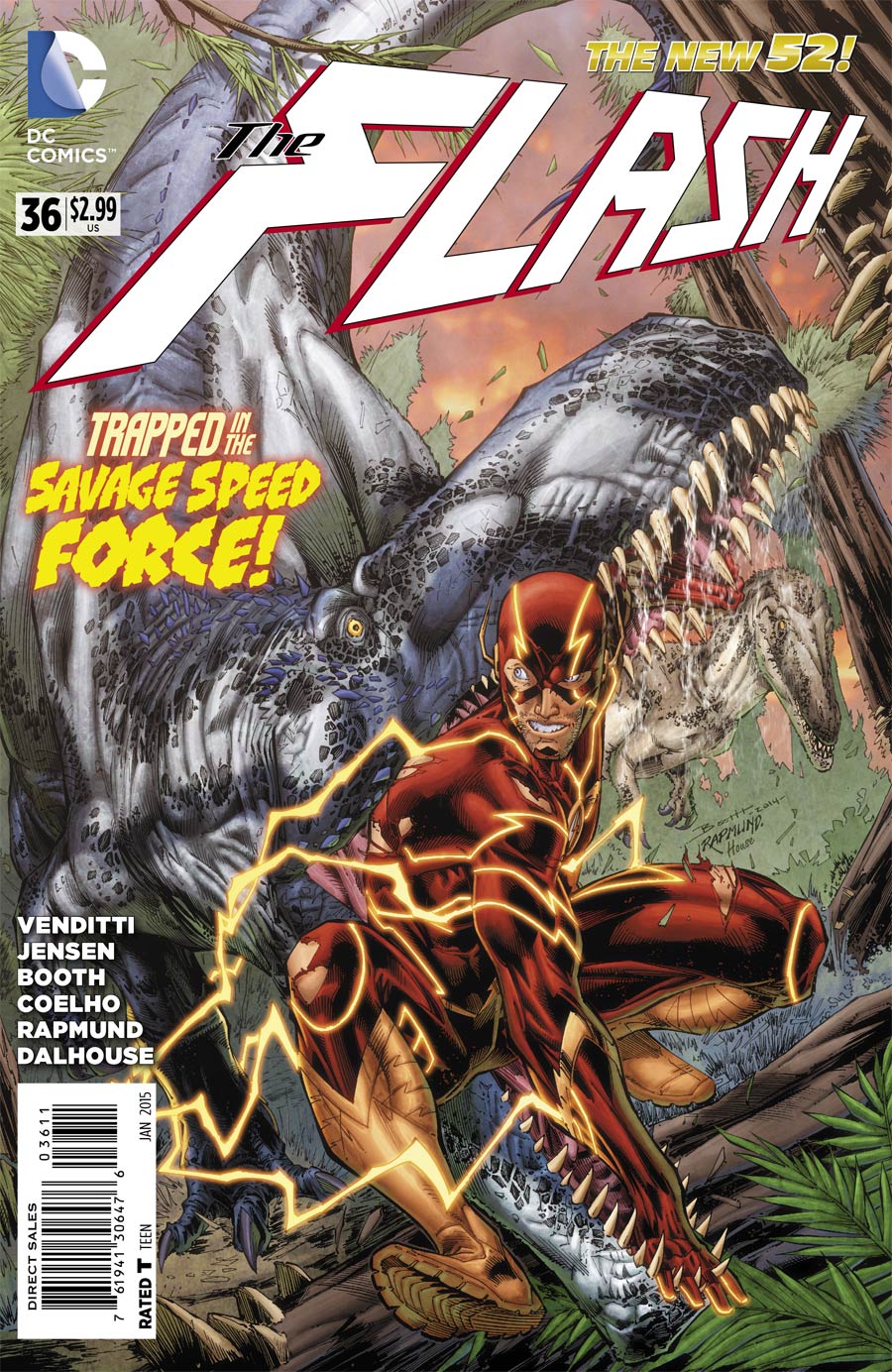 Flash Vol 4 #36 Cover A Regular Brett Booth Cover