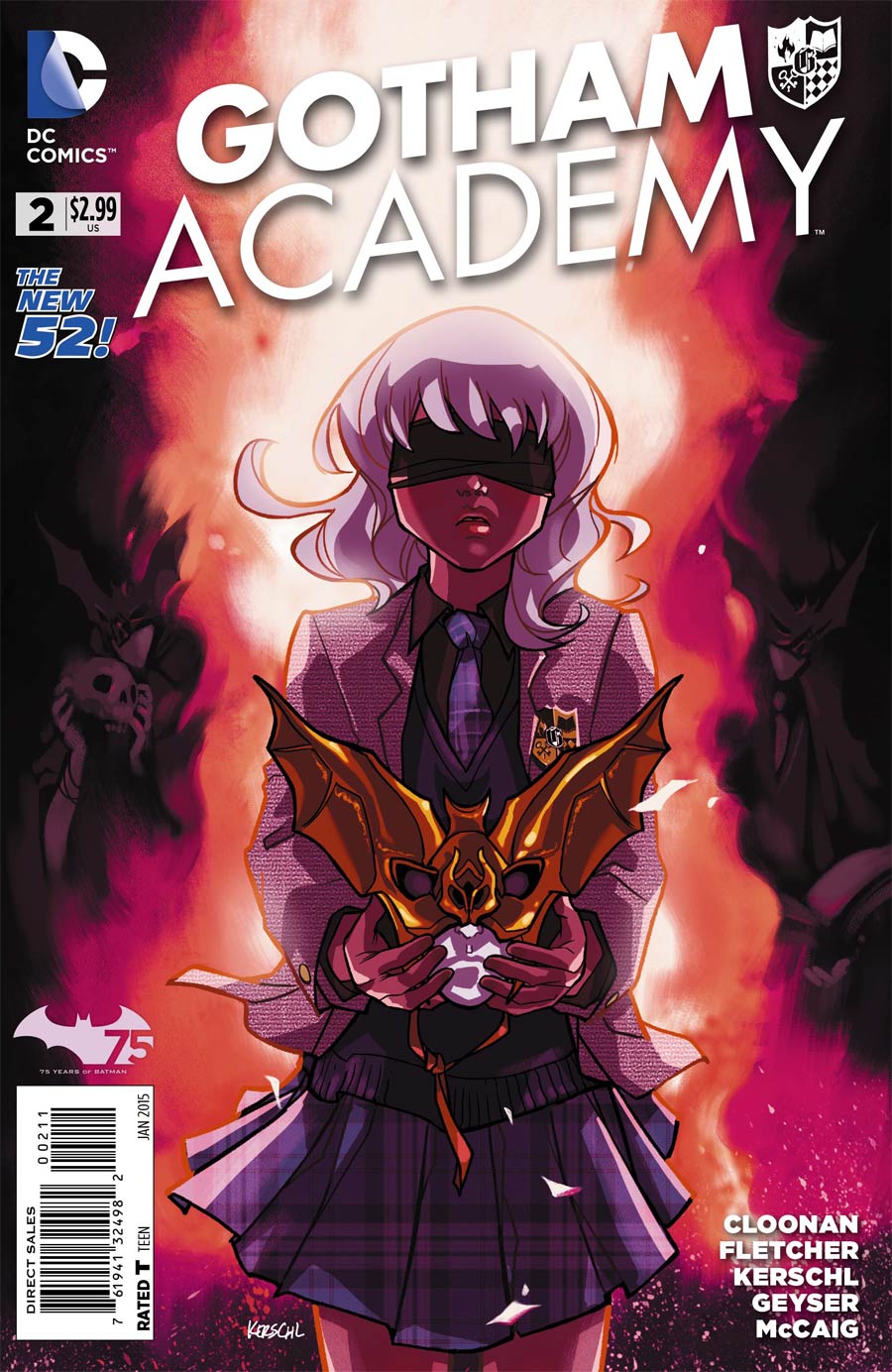 Gotham Academy #2 Cover A Regular Karl Kerschl Cover