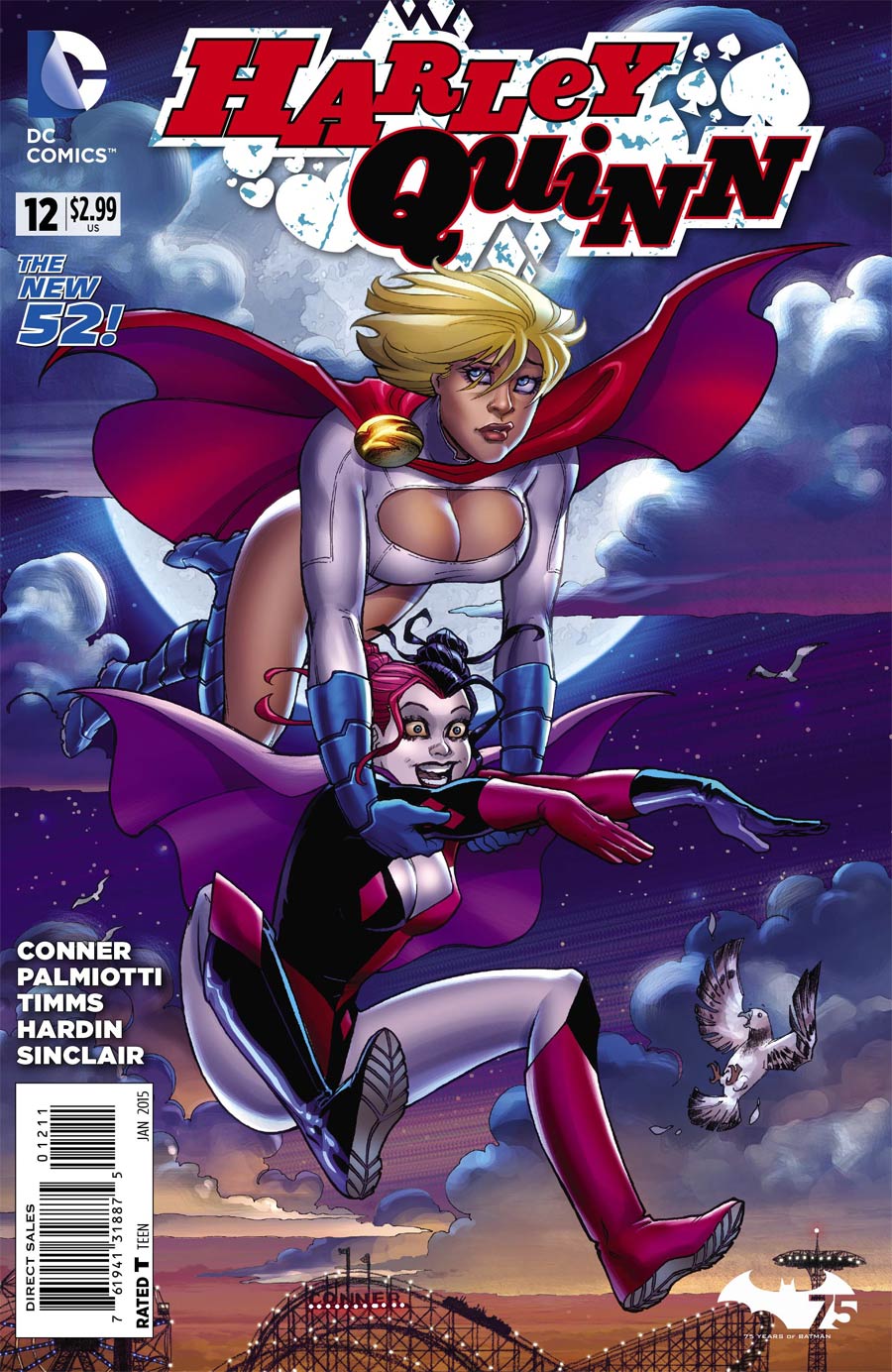 Harley Quinn Vol 2 #12 Cover A Regular Amanda Conner Cover