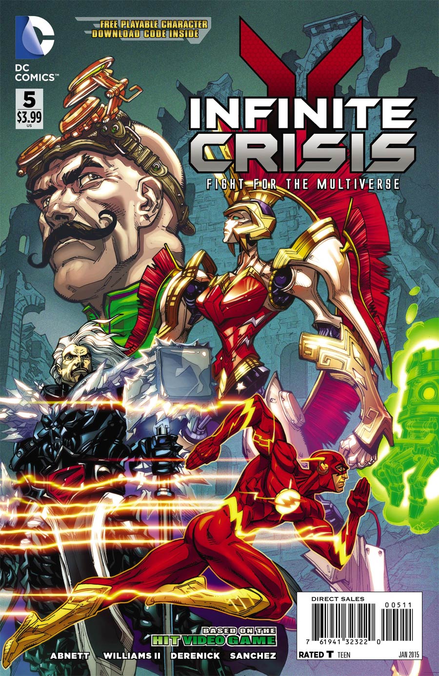 Infinite Crisis Fight For The Multiverse #5 Cover A With Polybag