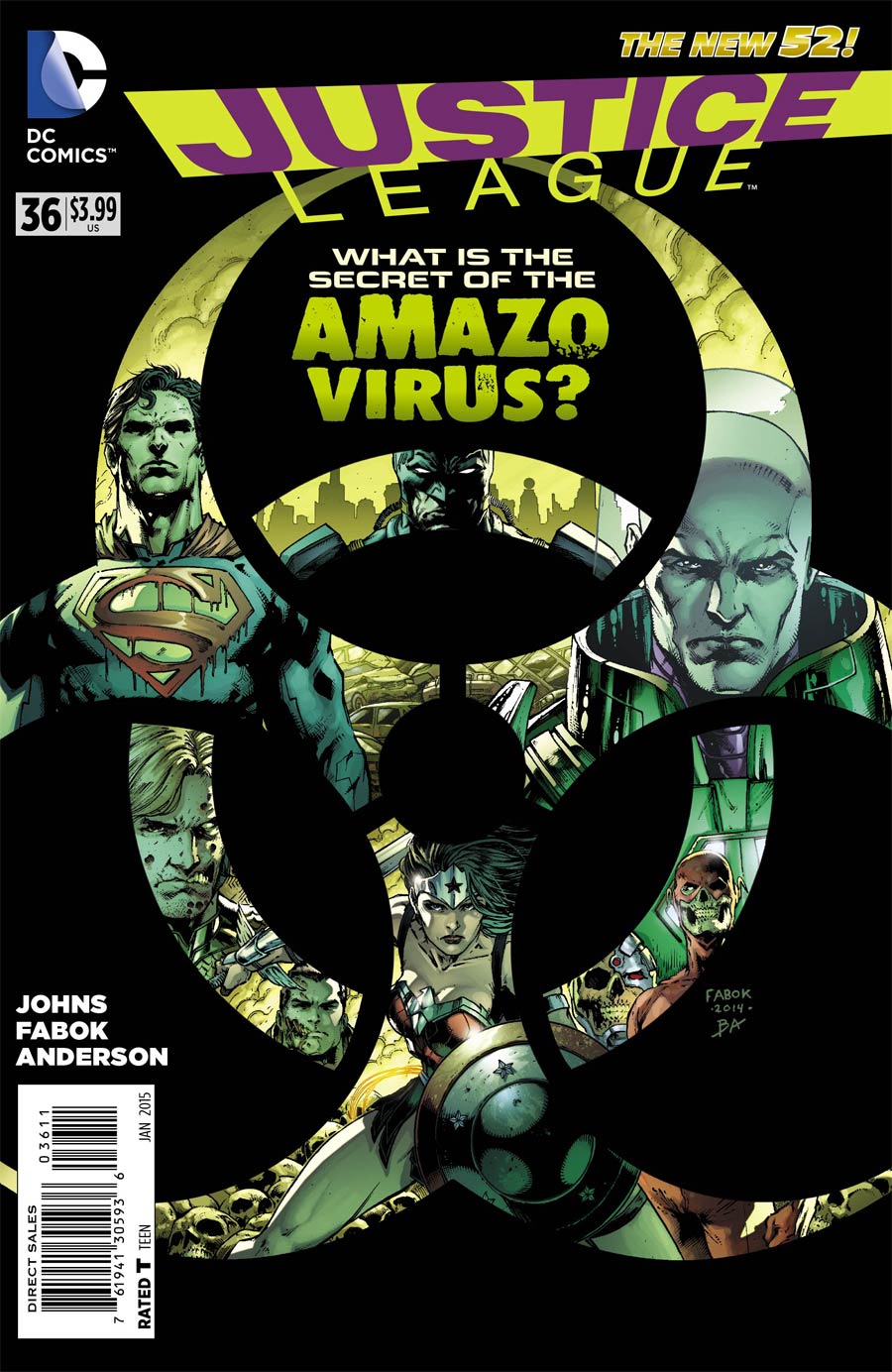 Justice League Vol 2 #36 Cover A Regular Ivan Reis Cover