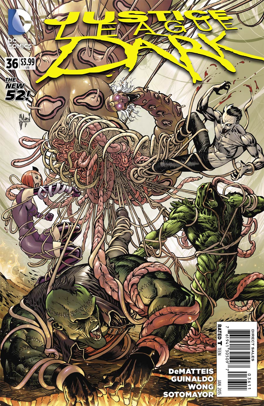 Justice League Dark #36 Cover A Regular Andres Guinaldo Cover