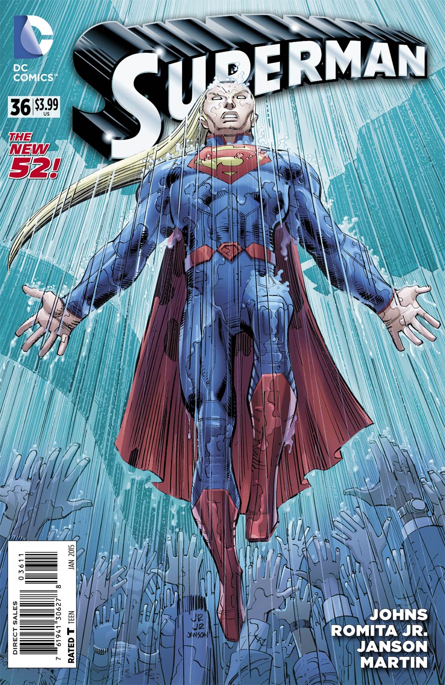 Superman Vol 4 #36 Cover A Regular John Romita Jr Cover