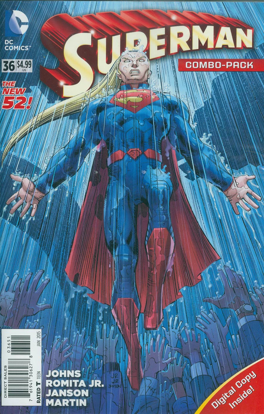 Superman Vol 4 #36 Cover C Combo Pack With Polybag