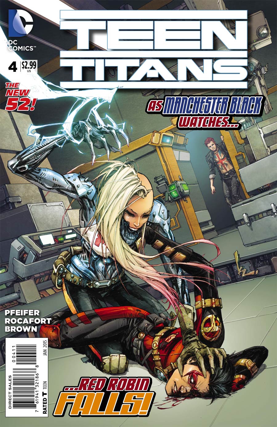 Teen Titans Vol 5 #4 Cover A Regular Kenneth Rocafort Cover