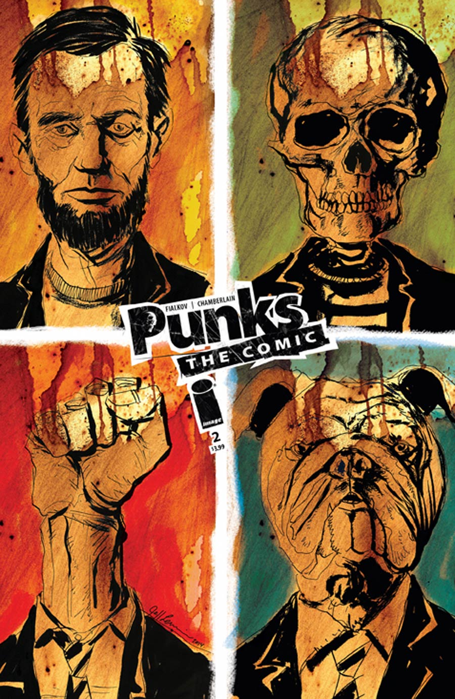 Punks The Comic #2 Cover B Jeff Lemire