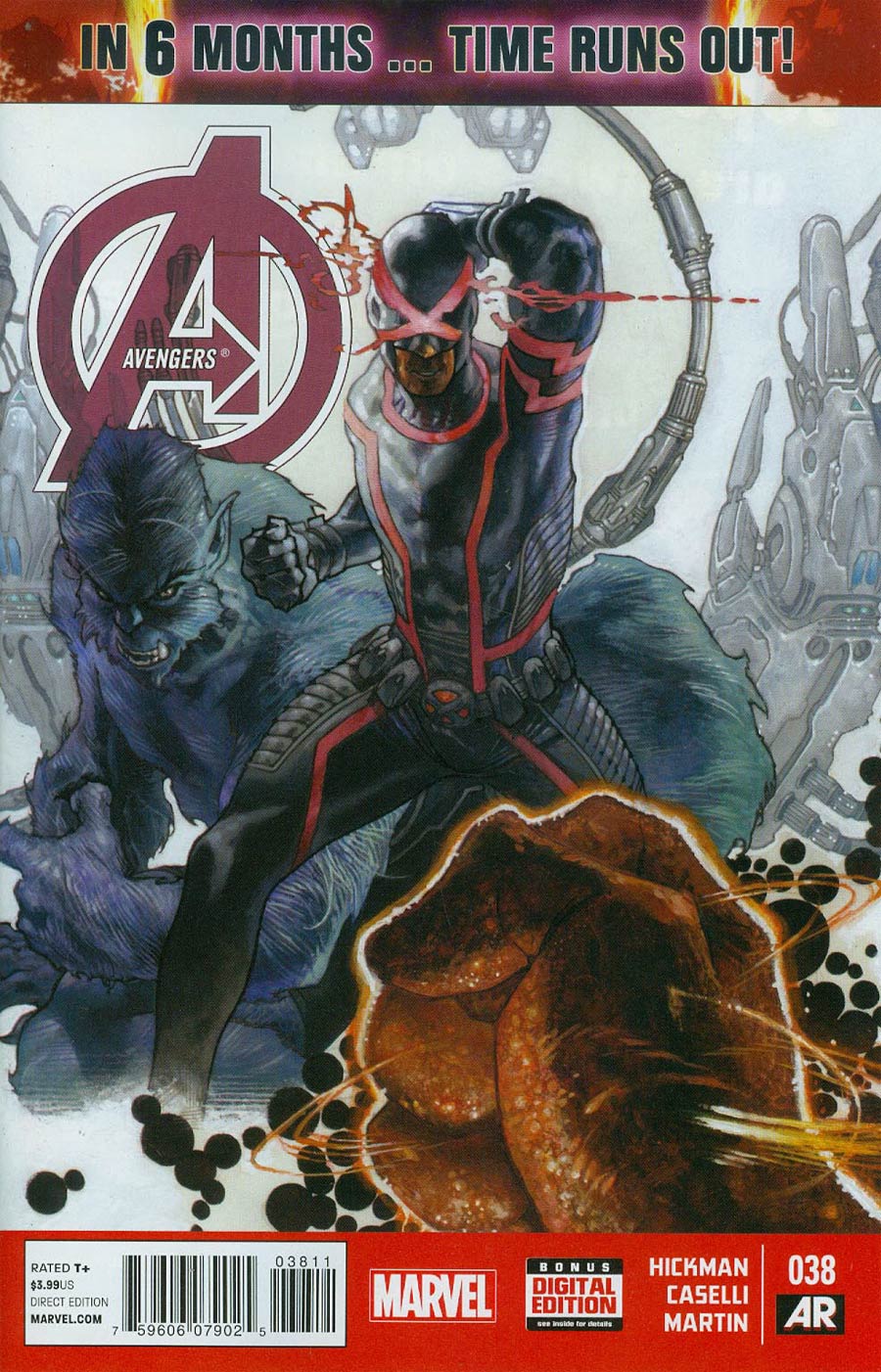 Avengers Vol 5 #38 Cover A Regular Brandon Peterson Cover (Time Runs Out Tie-In)