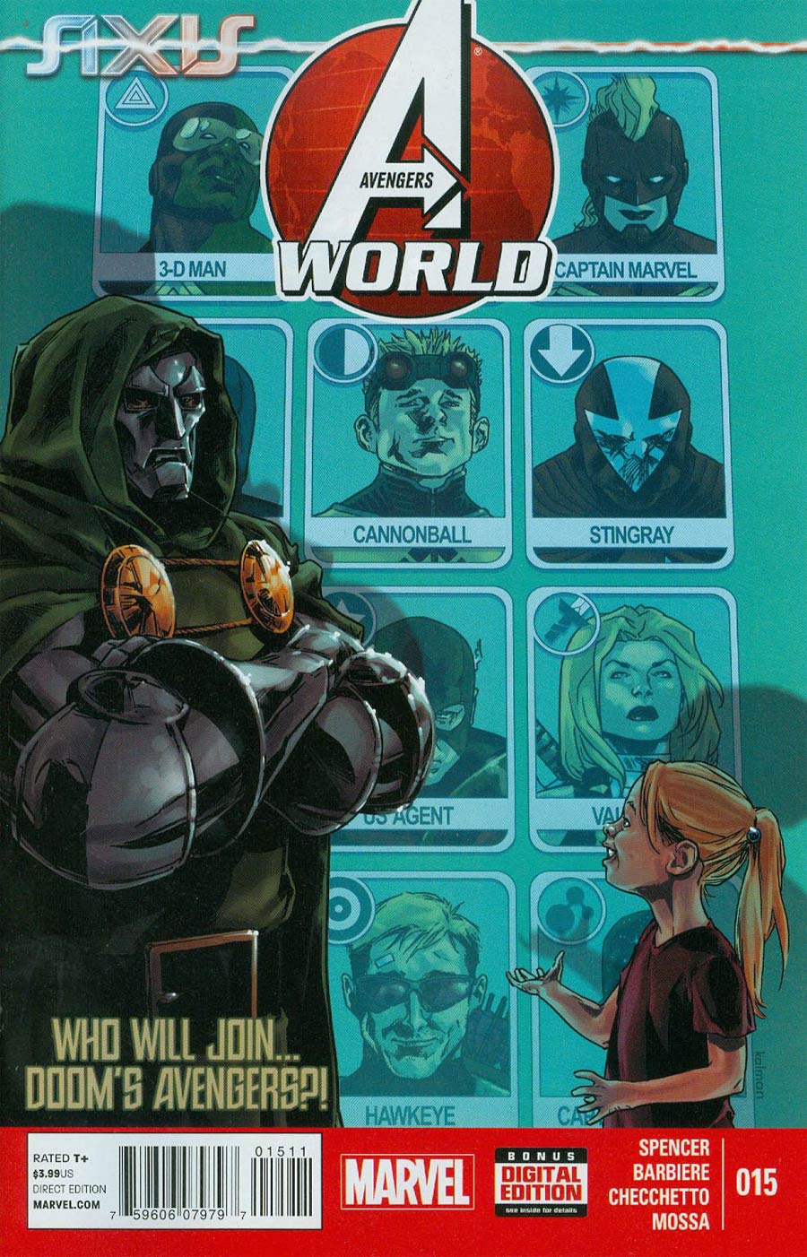 Avengers World #15 Cover A Regular Kalman Andrasofszky Cover (AXIS Tie-In)