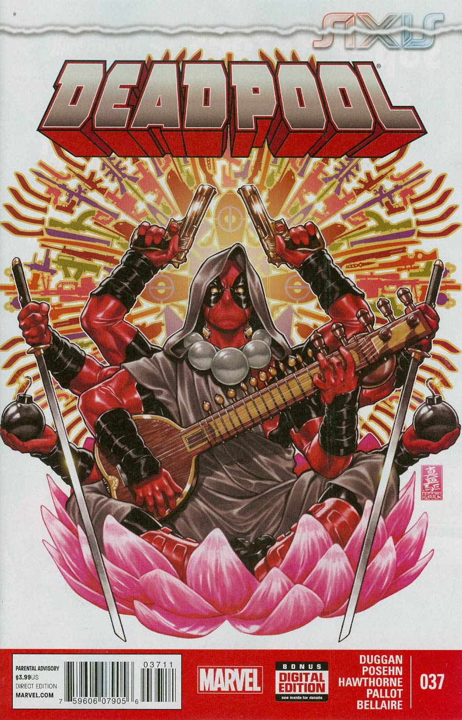 Deadpool Vol 4 #37 Cover A Regular Mark Brooks Cover (AXIS Tie-In)