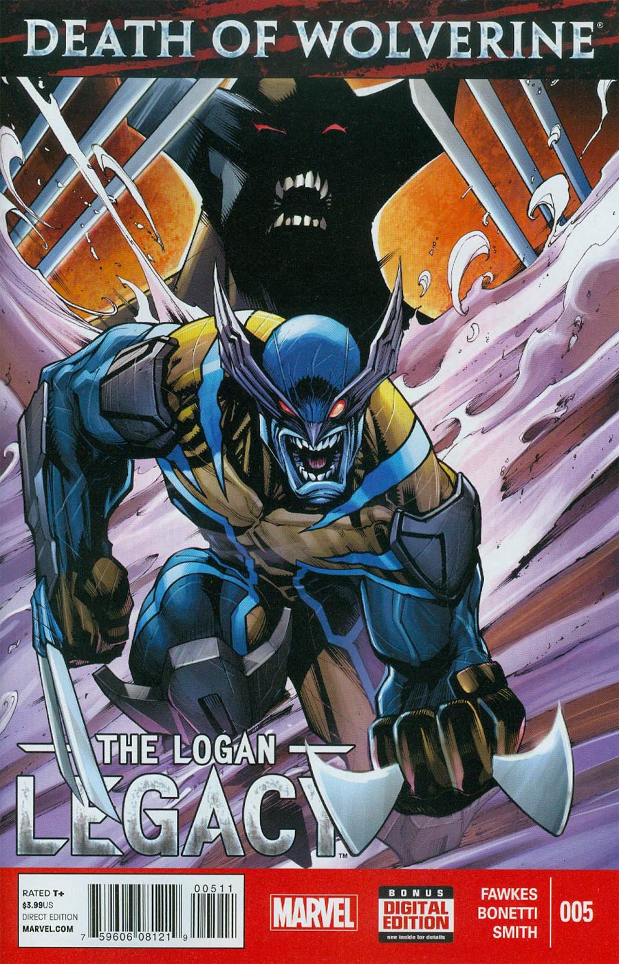 Death Of Wolverine Logan Legacy #5 Cover A Regular Gerardo Sandoval Cover