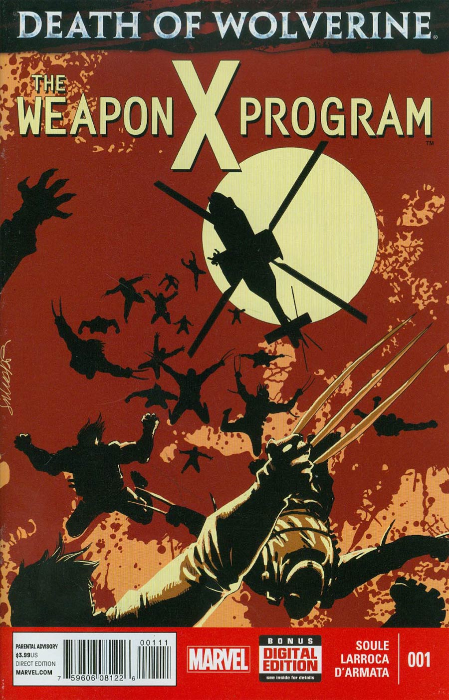 Death Of Wolverine Weapon X Program #1 Cover A Regular Salvador Larroca Cover
