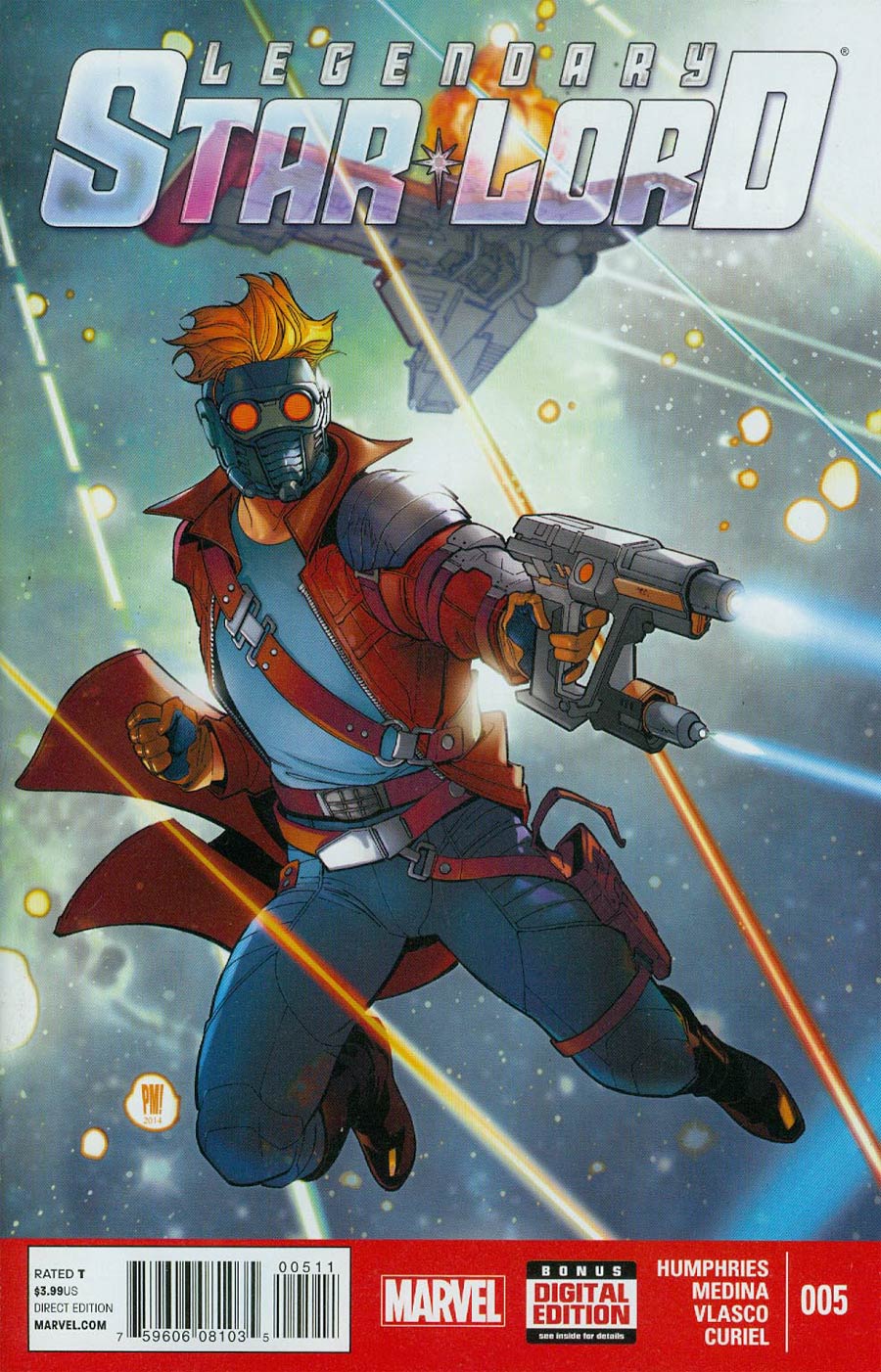 Legendary Star-Lord #5 Cover A Regular Paco Medina Cover