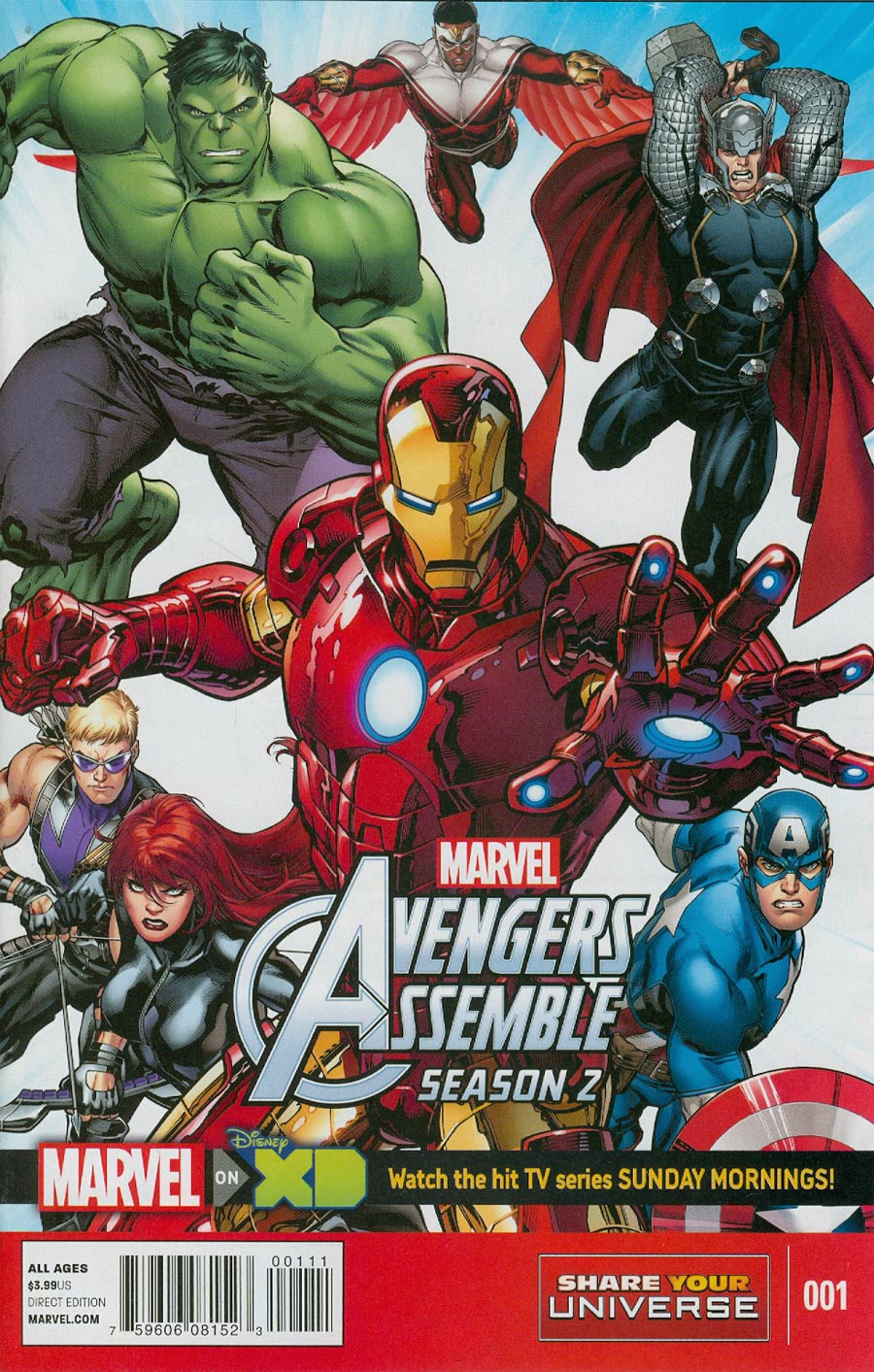 Marvel Universe Avengers Assemble Season 2 #1 Cover A Regular Cover