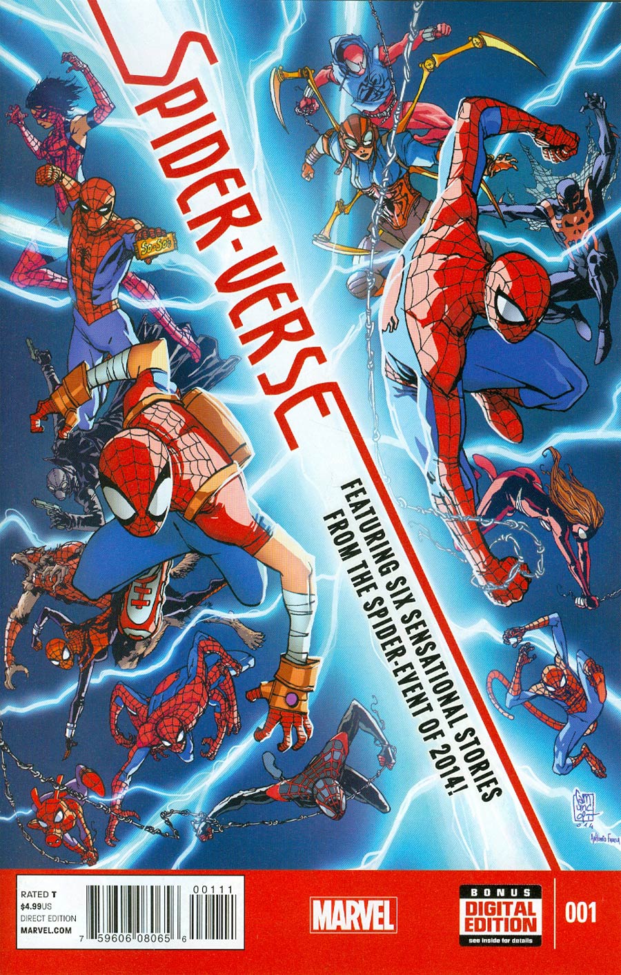 Spider-Verse #1 Cover A Regular Giuseppe Camuncoli Cover