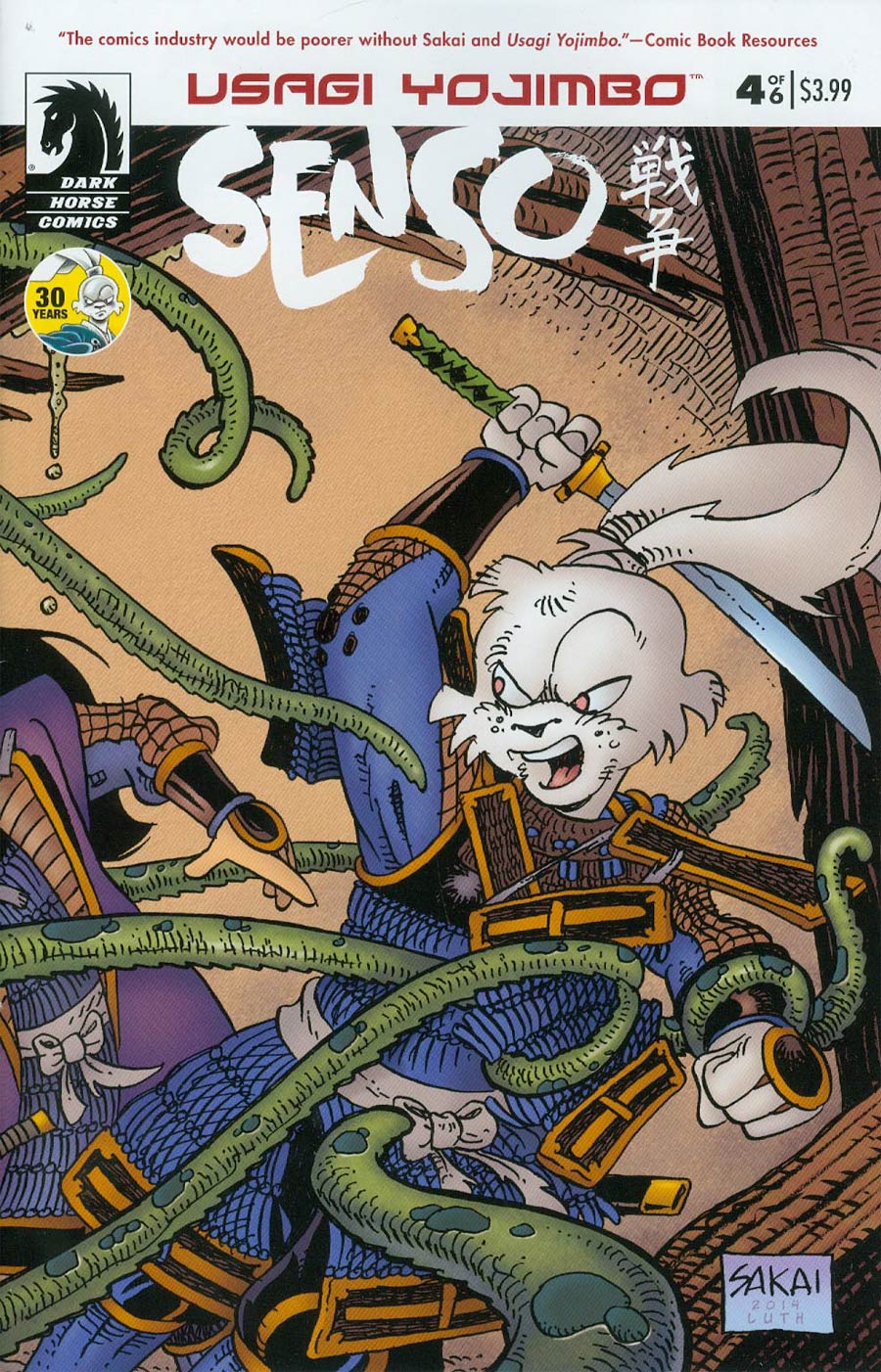 Usagi Yojimbo Senso #4