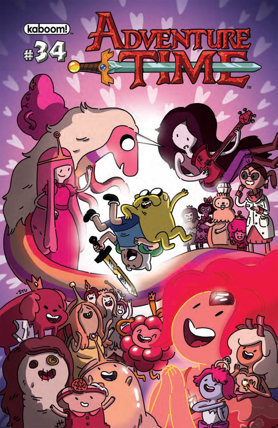 Adventure Time #34 Cover A Regular Stu Livingston Cover