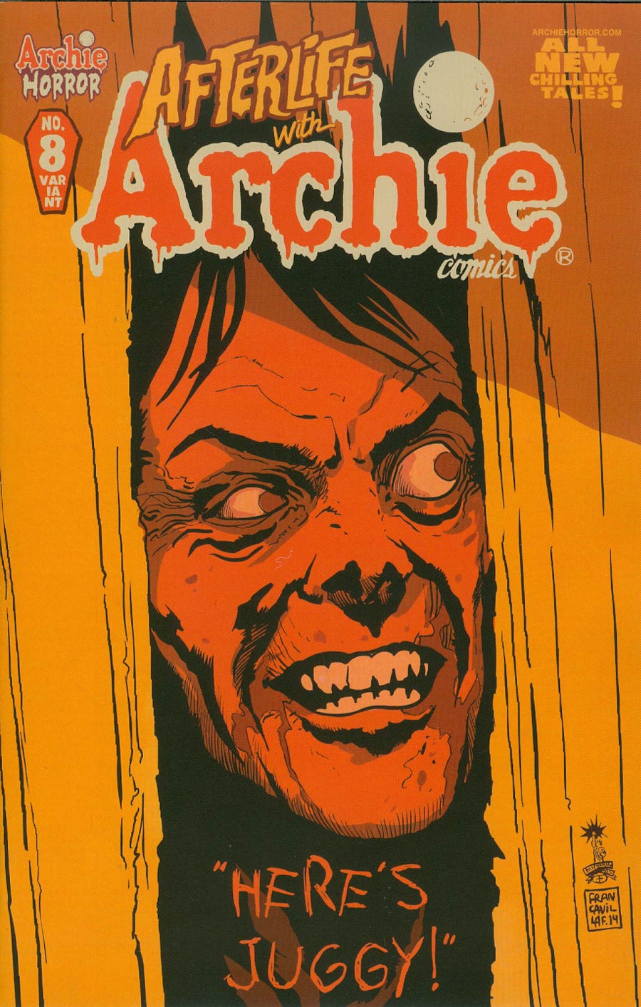 Afterlife With Archie #8 Cover B Variant Francesco Francavilla Heres Juggy Cover