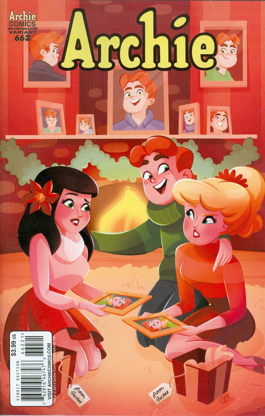 Archie #662 Cover B Variant Chestnuts Roasting Cover