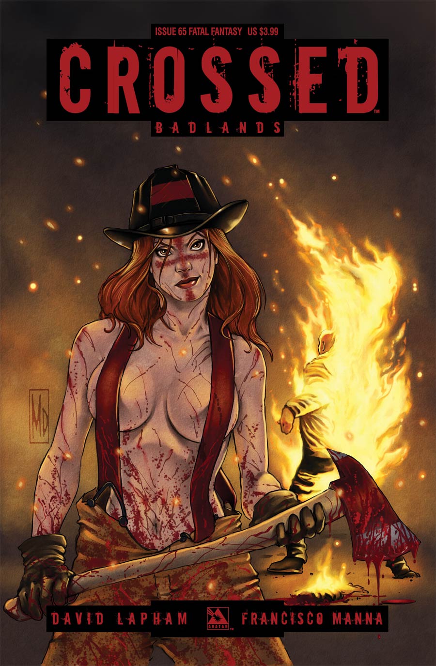 Crossed Badlands #65 Cover D Fatal Fantasy Cover