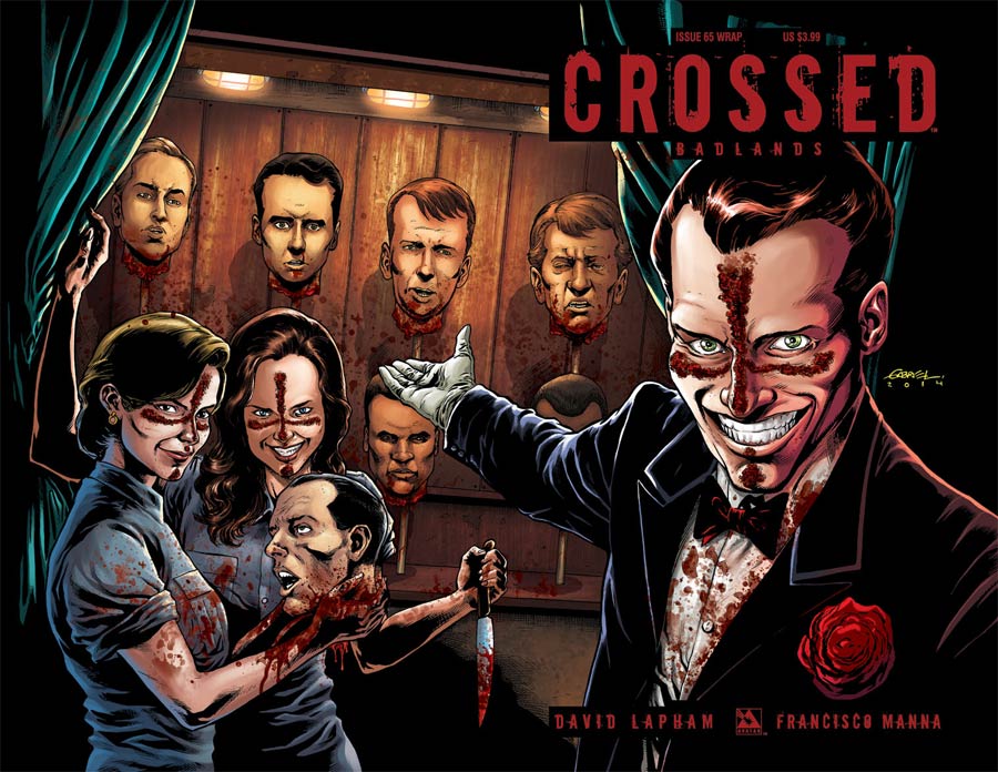 Crossed Badlands #65 Cover B Wraparound Cover