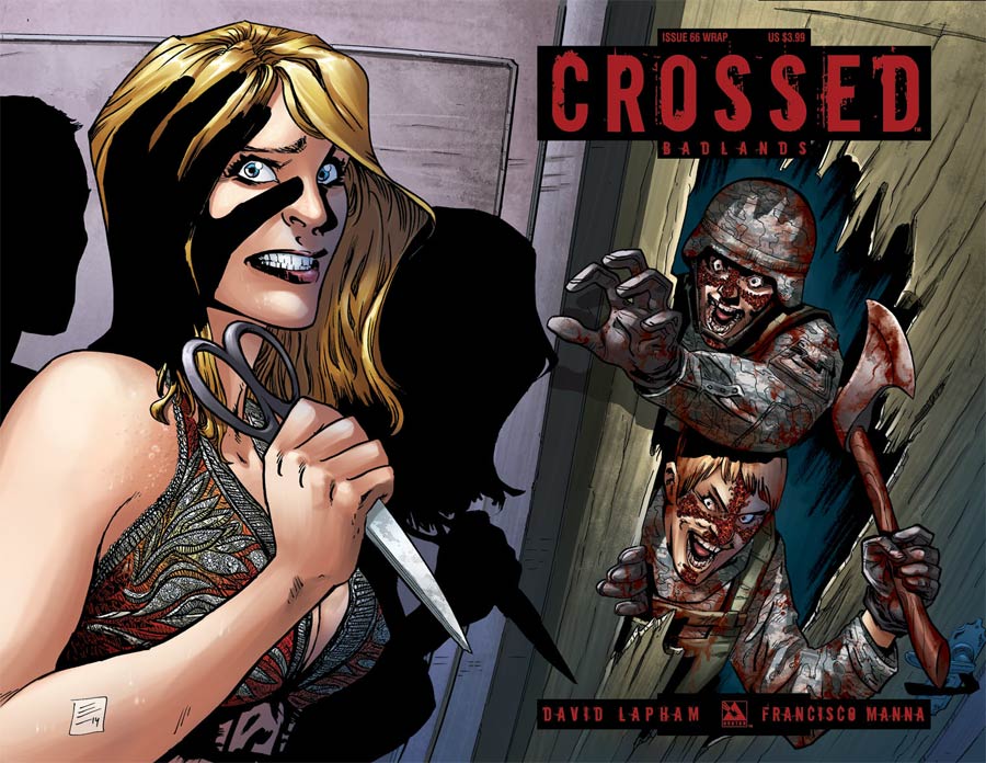 Crossed Badlands #66 Cover B Wraparound Cover