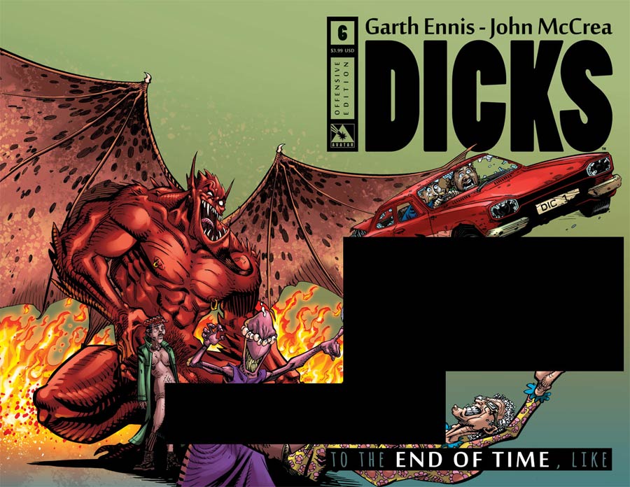 Dicks End Of Time #6 Cover B Offensive Cover