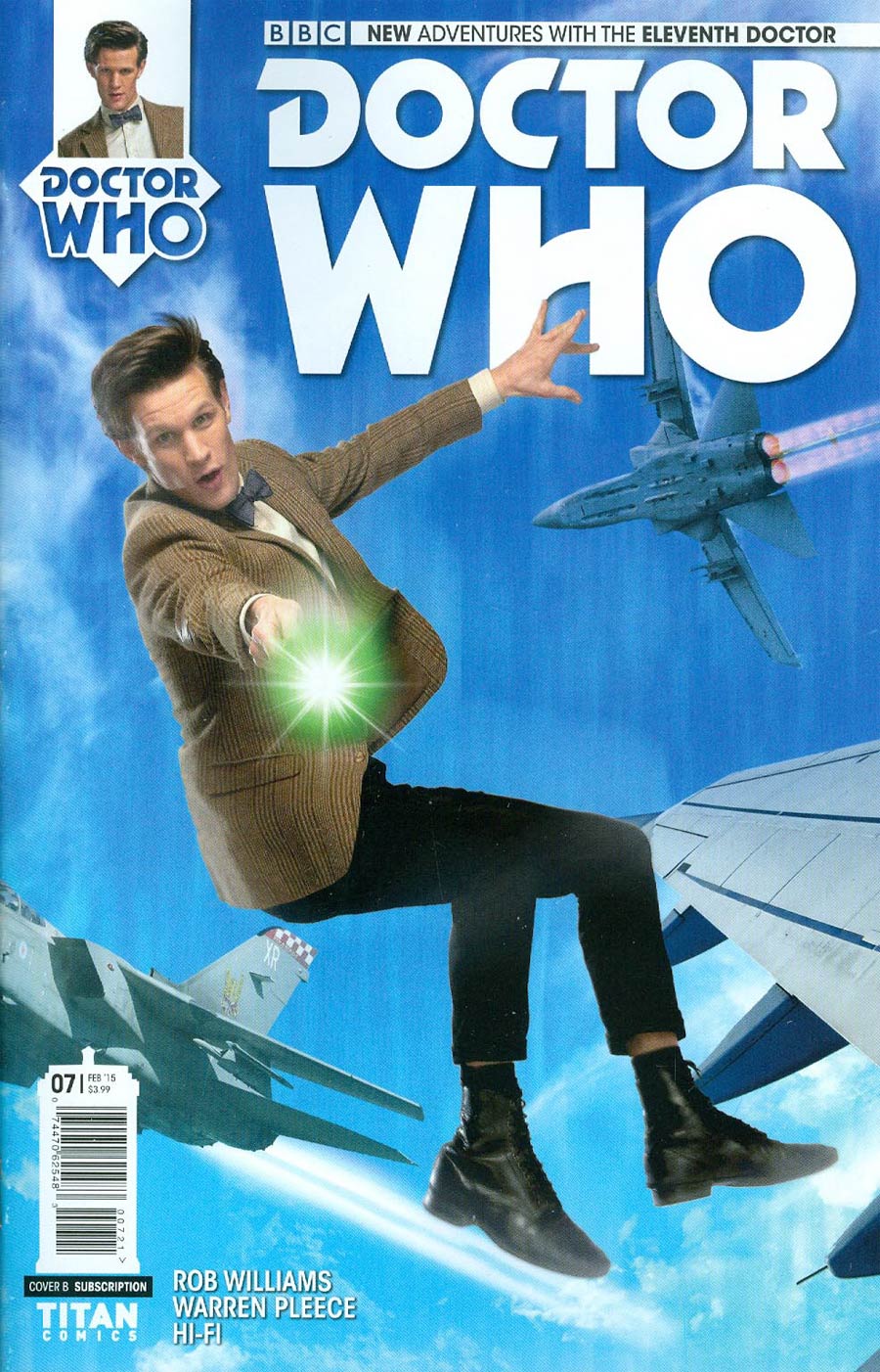 Doctor Who 11th Doctor #7 Cover B Variant Photo Subscription Cover