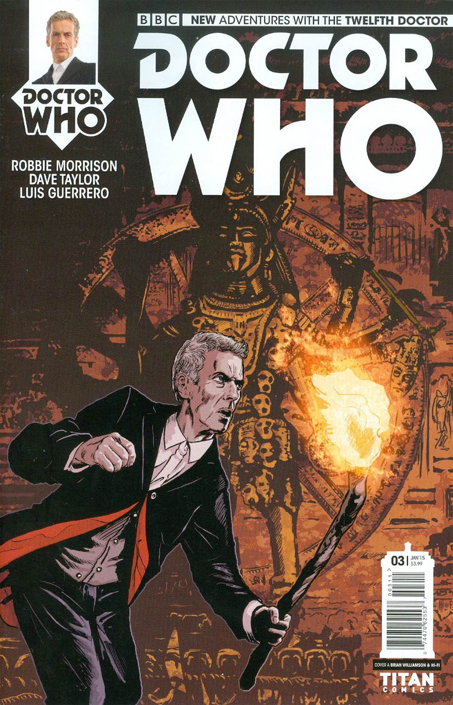 Doctor Who 12th Doctor #3 Cover A Regular Dave Taylor Cover
