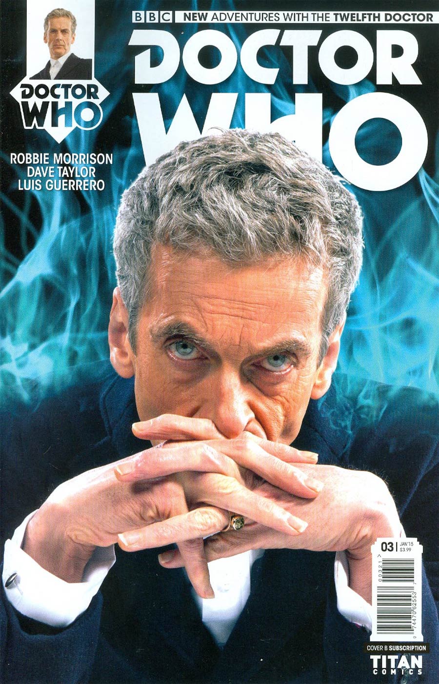 Doctor Who 12th Doctor #3 Cover B Variant Photo Subscription Cover