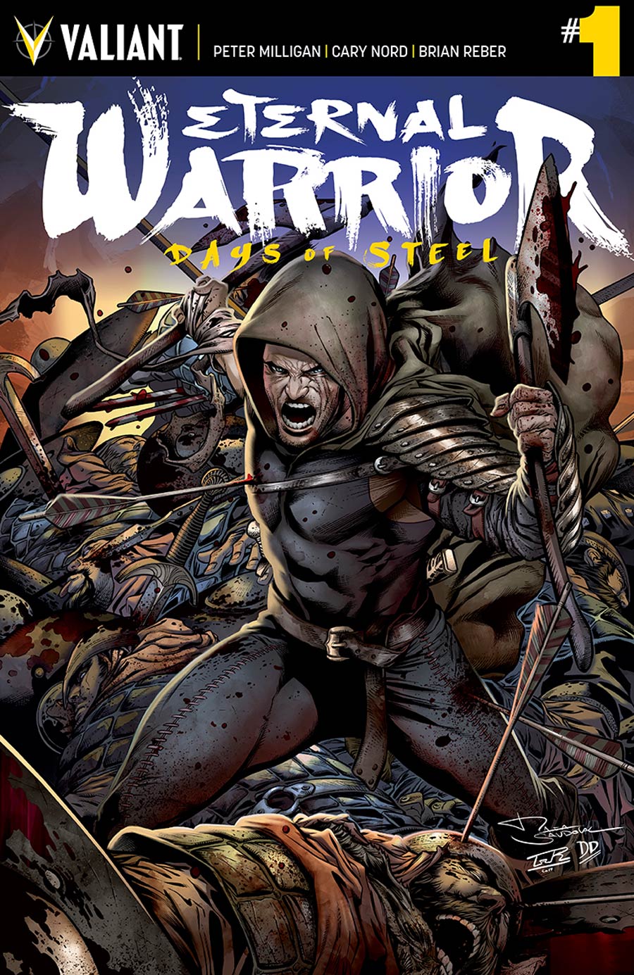 Eternal Warrior Days Of Steel #1 Cover B Variant Rafa Sandoval Cover