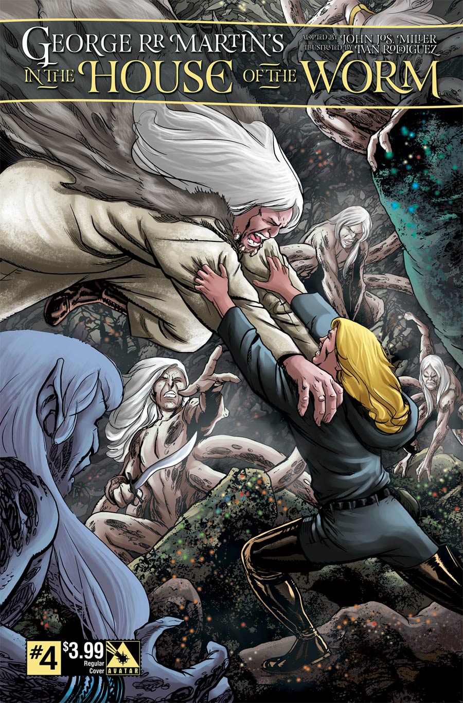 George RR Martin In The House Of The Worm #4 Cover A Regular Cover