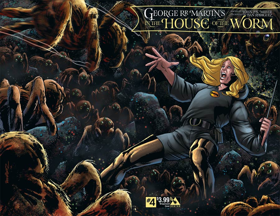 George RR Martin In The House Of The Worm #4 Cover B Wraparound Cover