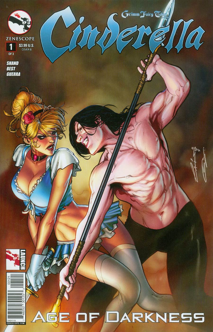Grimm Fairy Tales Presents Cinderella #1 Cover B Emilio Laiso (Age Of Darkness Tie-In)