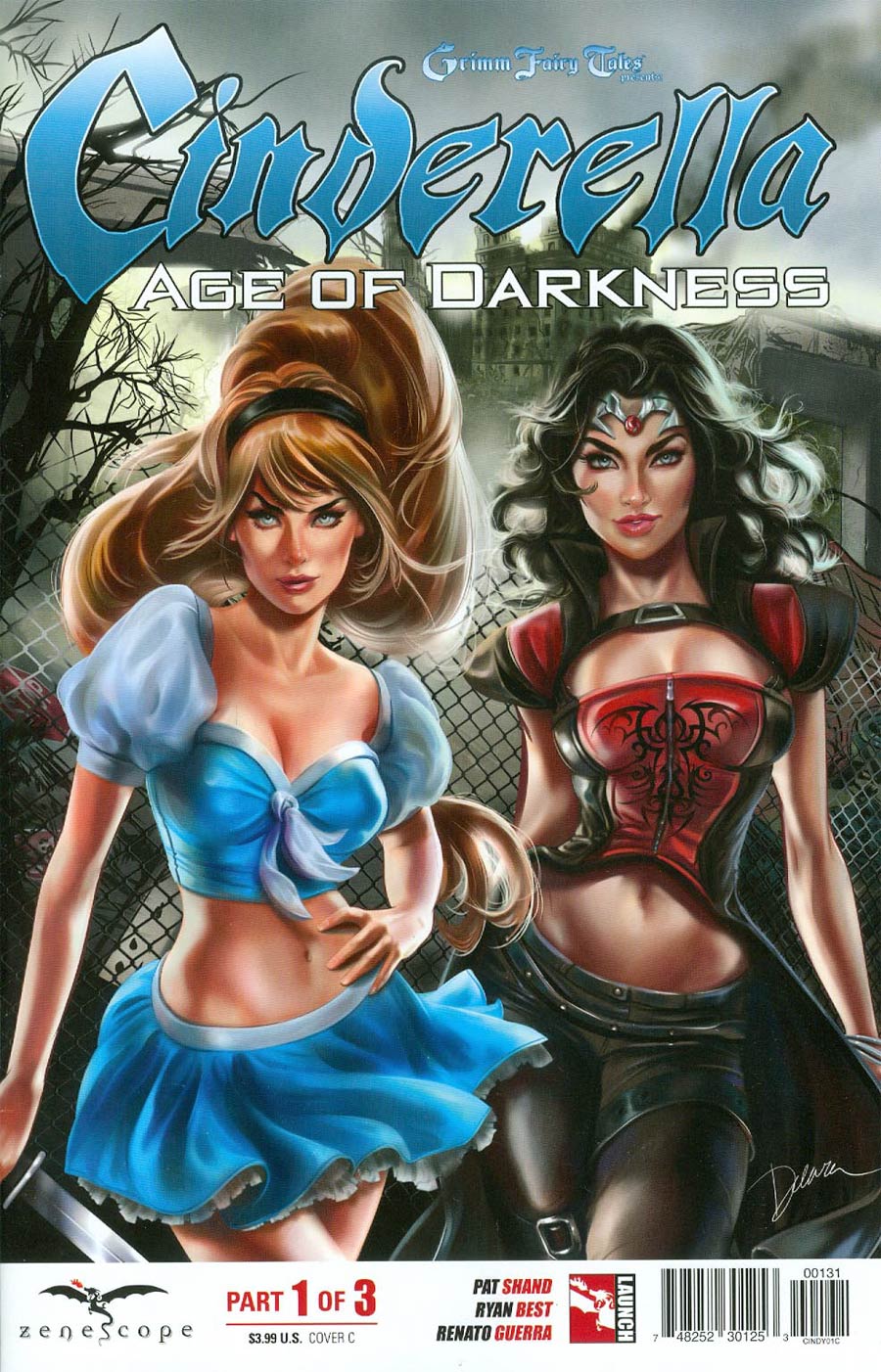 Grimm Fairy Tales Presents Cinderella #1 Cover C Cris DeLara (Age Of Darkness Tie-In)
