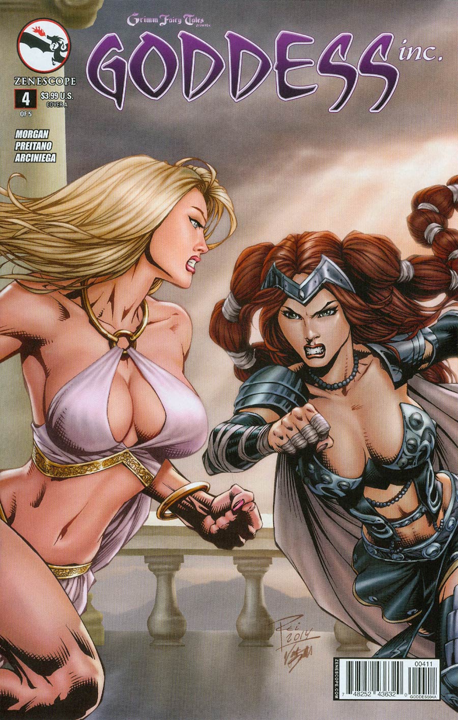 Grimm Fairy Tales Presents Goddess Inc #4 Cover A Renato Rei