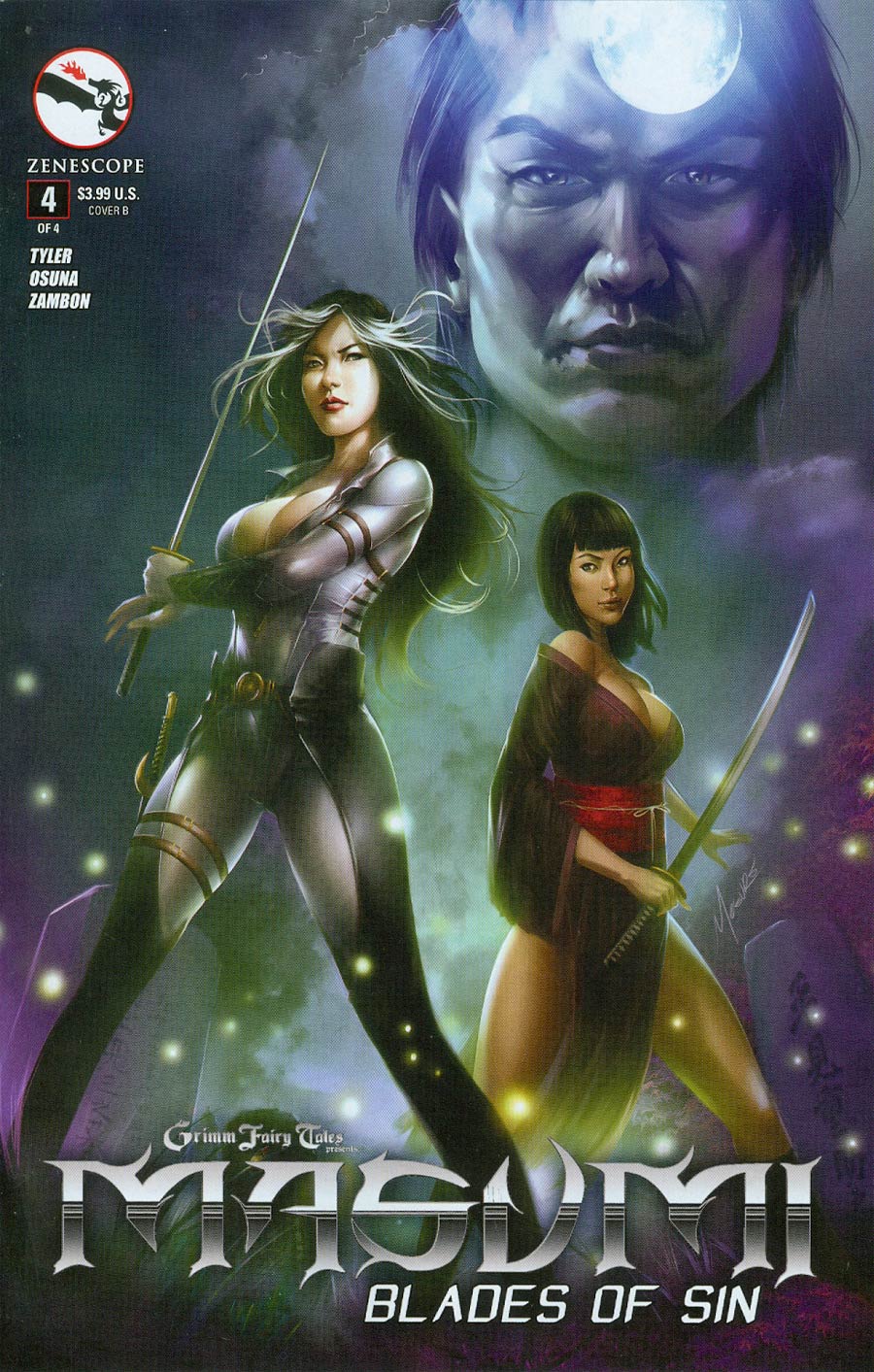 Grimm Fairy Tales Presents Masumi #4 Cover B Jorge Pessanha