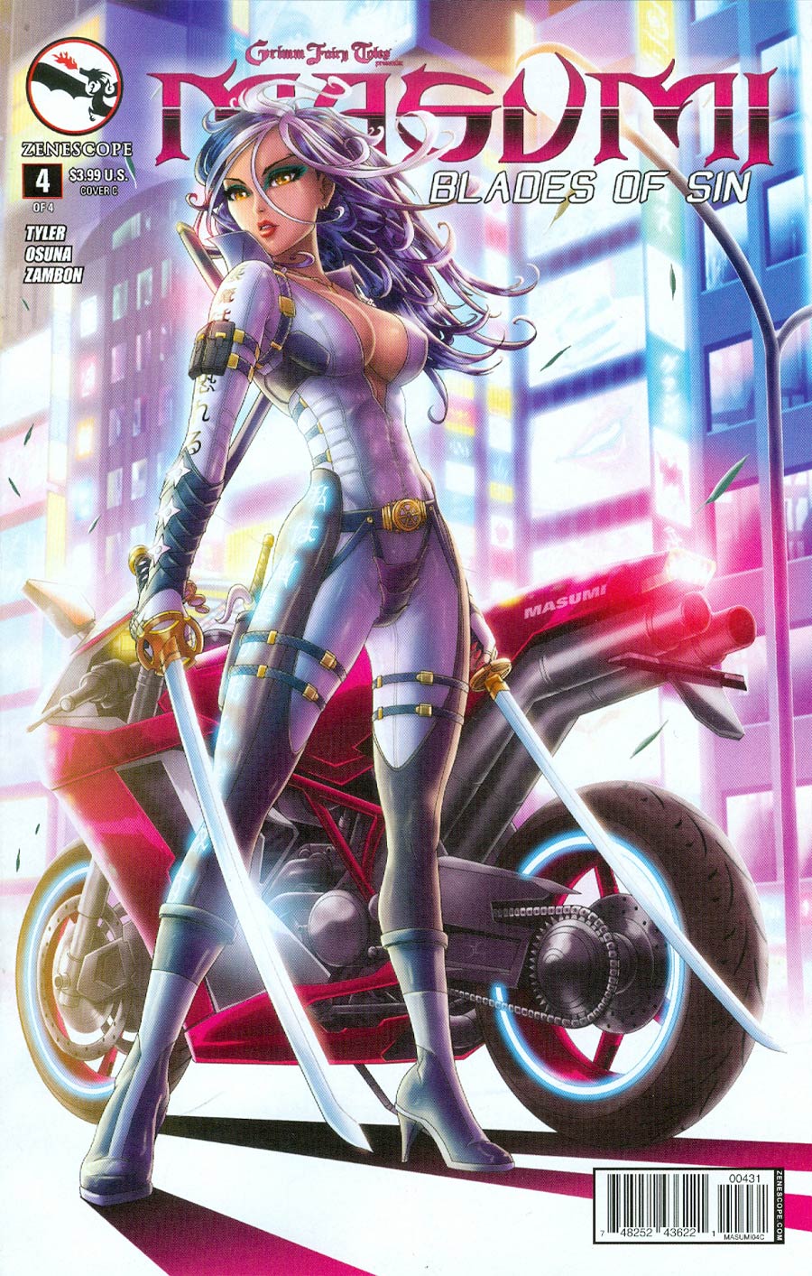 Grimm Fairy Tales Presents Masumi #4 Cover C Jason Cardy