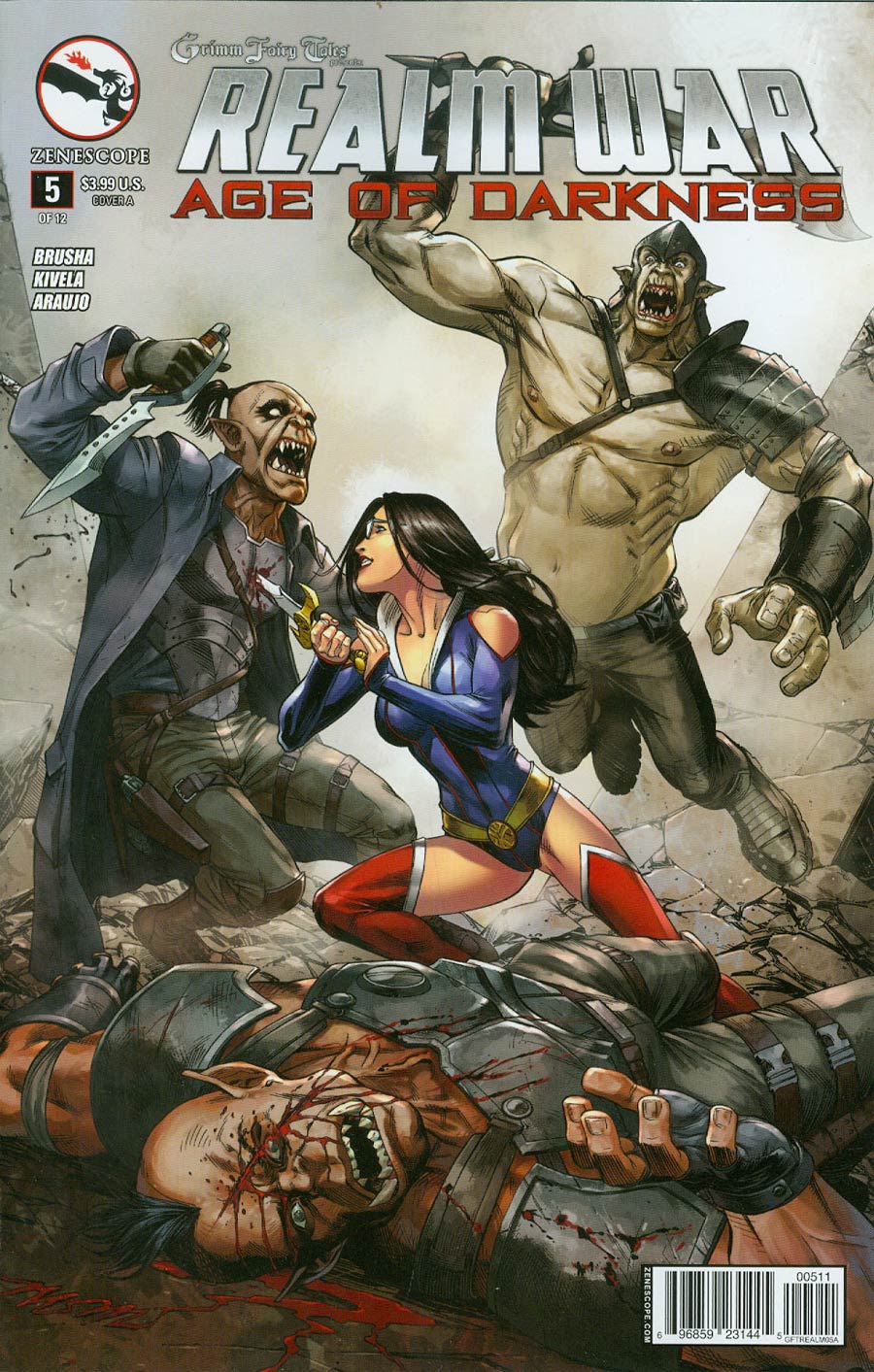 Grimm Fairy Tales Presents Realm War #5 Cover A Mike S Miller (Age Of Darkness Tie-In)