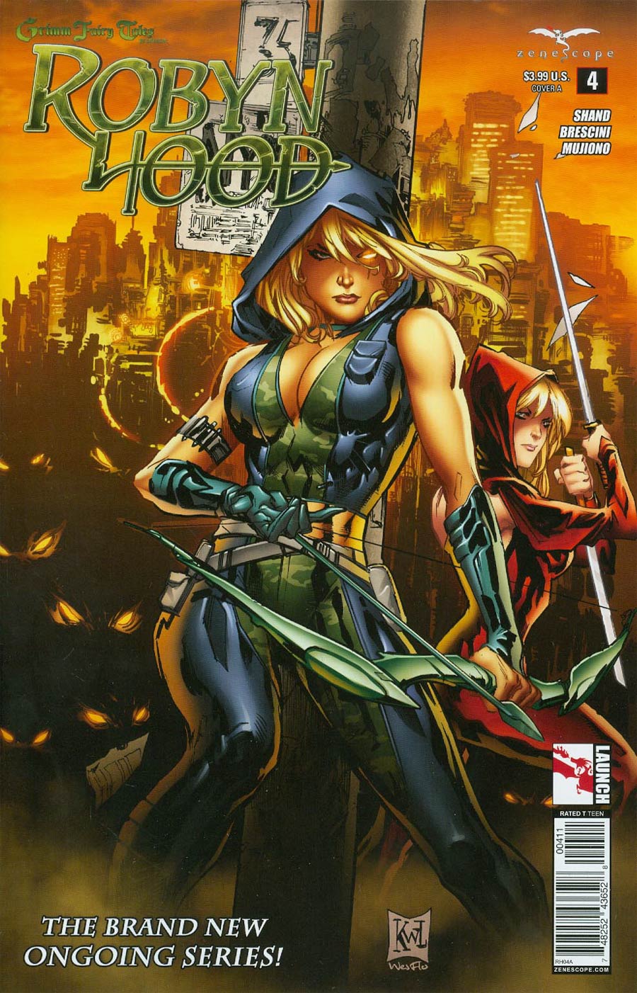 Grimm Fairy Tales Presents Robyn Hood Vol 2 #4 Cover A Ken Lashley