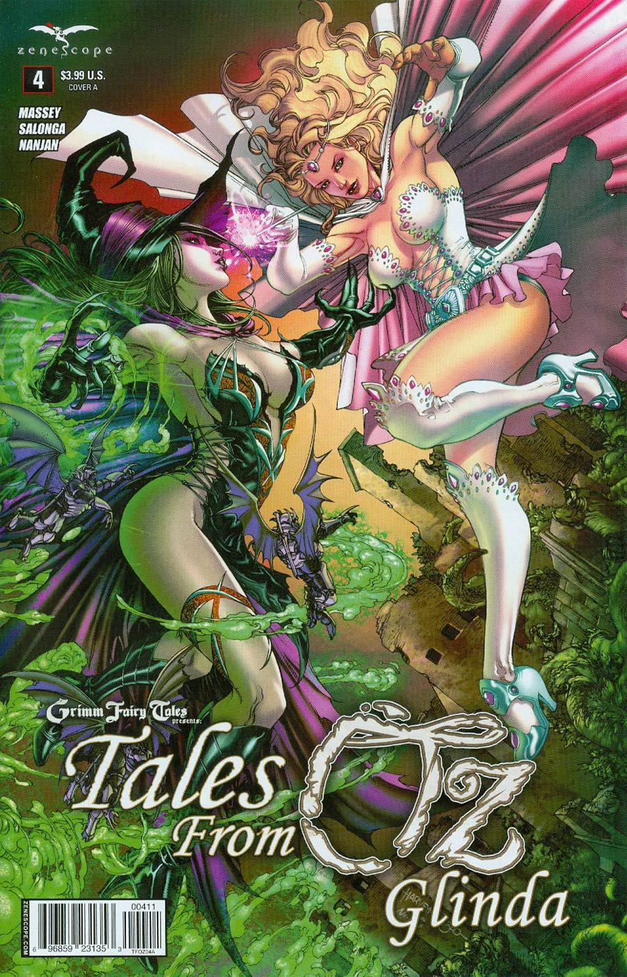 Grimm Fairy Tales Presents Tales From Oz #4 Glinda Cover A Harvey Tolibao