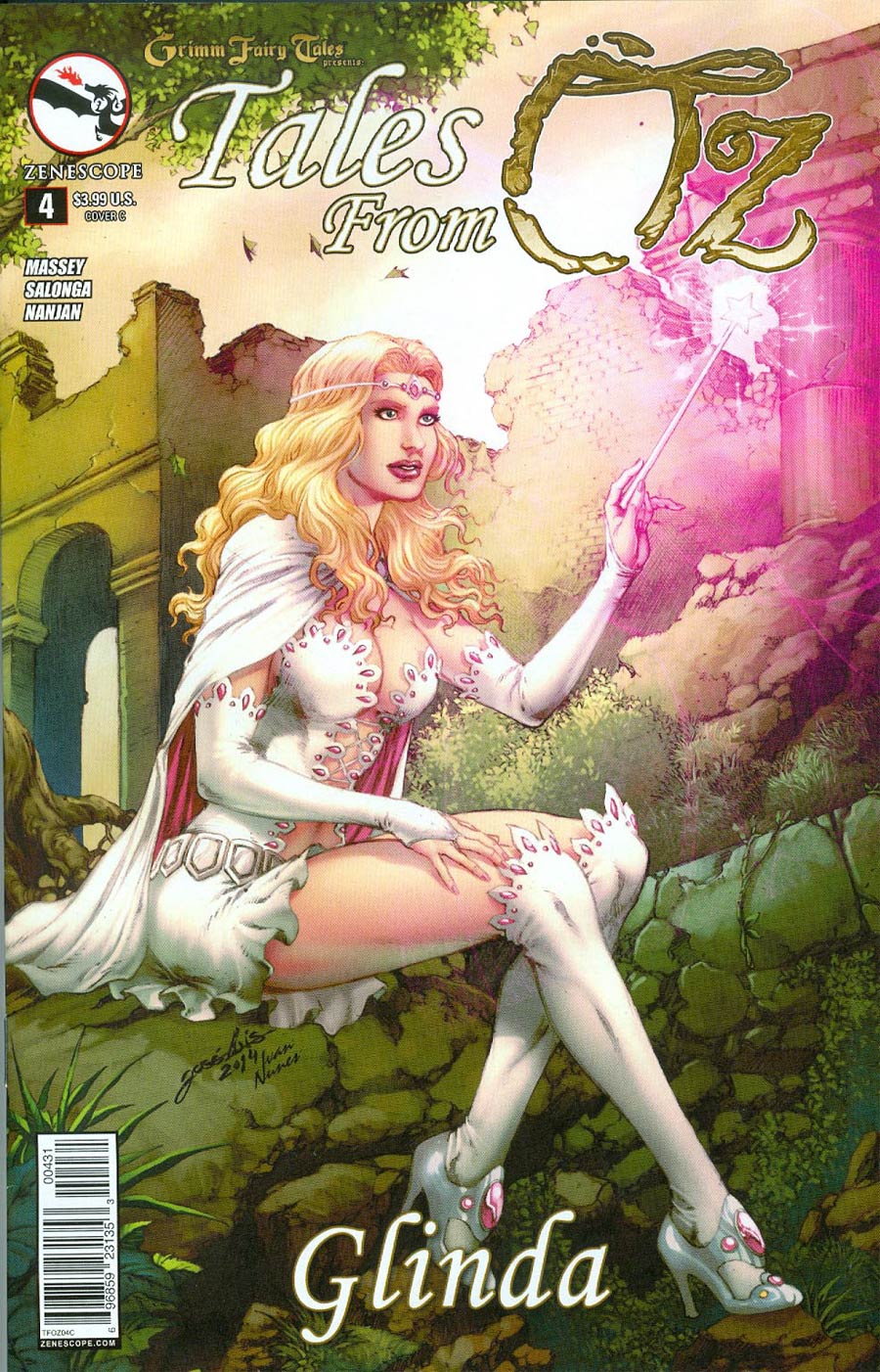 Grimm Fairy Tales Presents Tales From Oz #4 Glinda Cover C Jose Luis