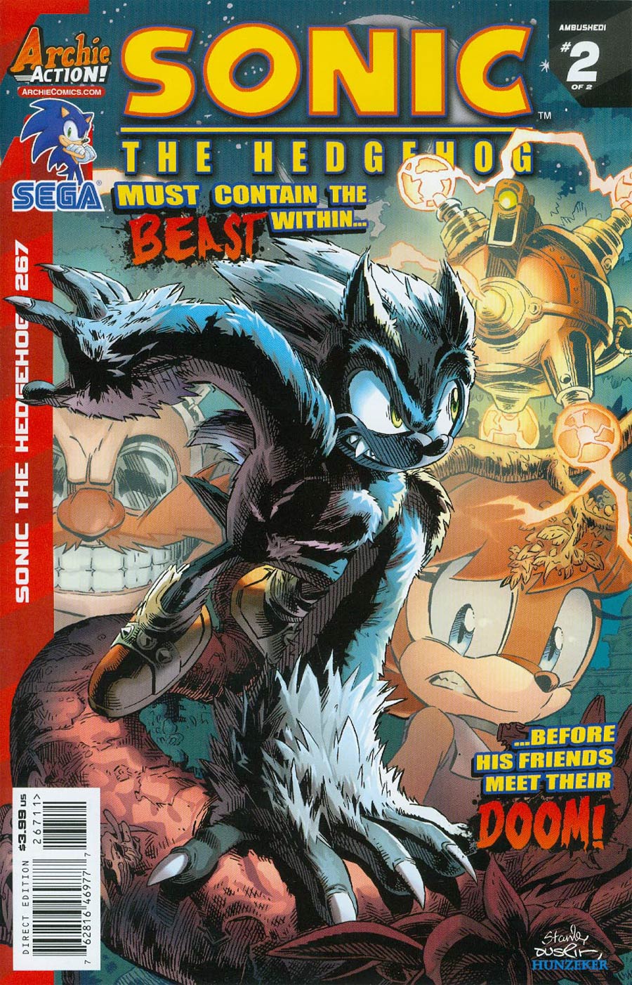 Sonic The Hedgehog Vol 2 #267 Cover A Regular Evan Stanley Cover