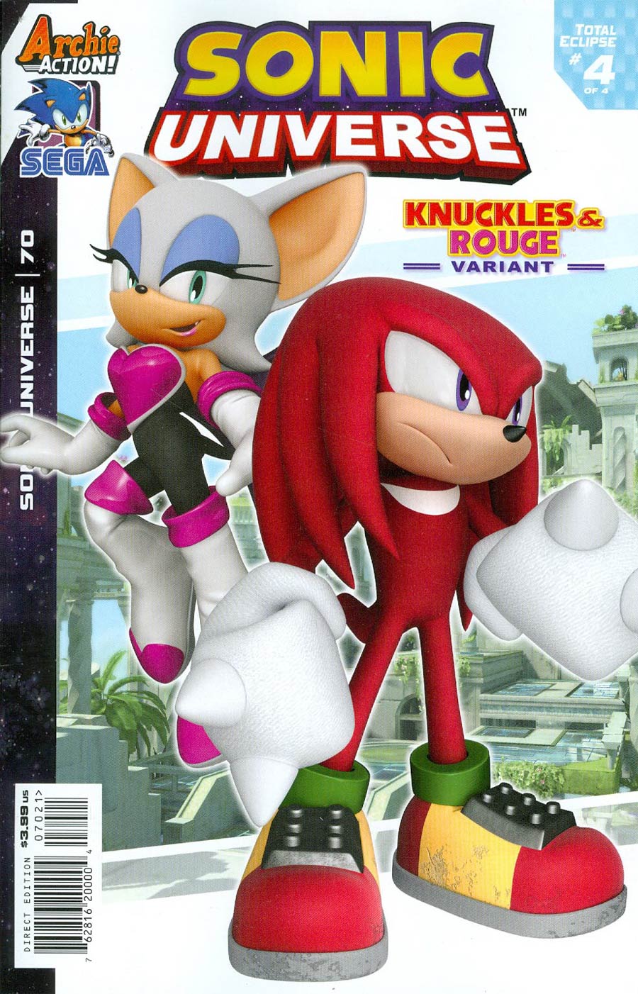 Sonic Universe #70 Cover B Variant Sega Cover