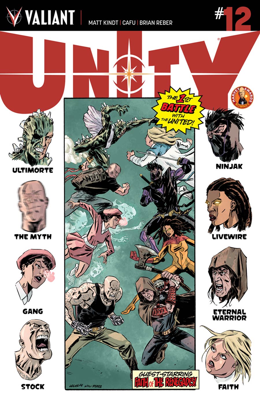 Unity Vol 2 #12 Cover A Regular Brian Level Cover