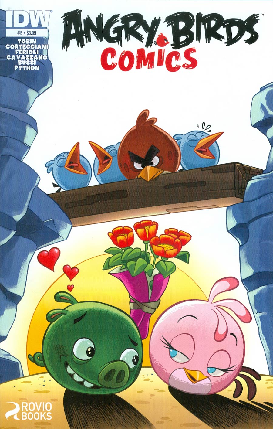 Angry Birds Comics #6 Cover A Regular Paco Rodriques Cover