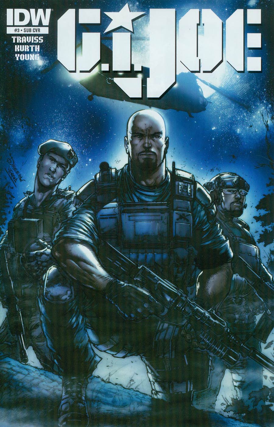 GI Joe Vol 7 #3 Cover B Variant Dheeraj Verma Subscription Cover